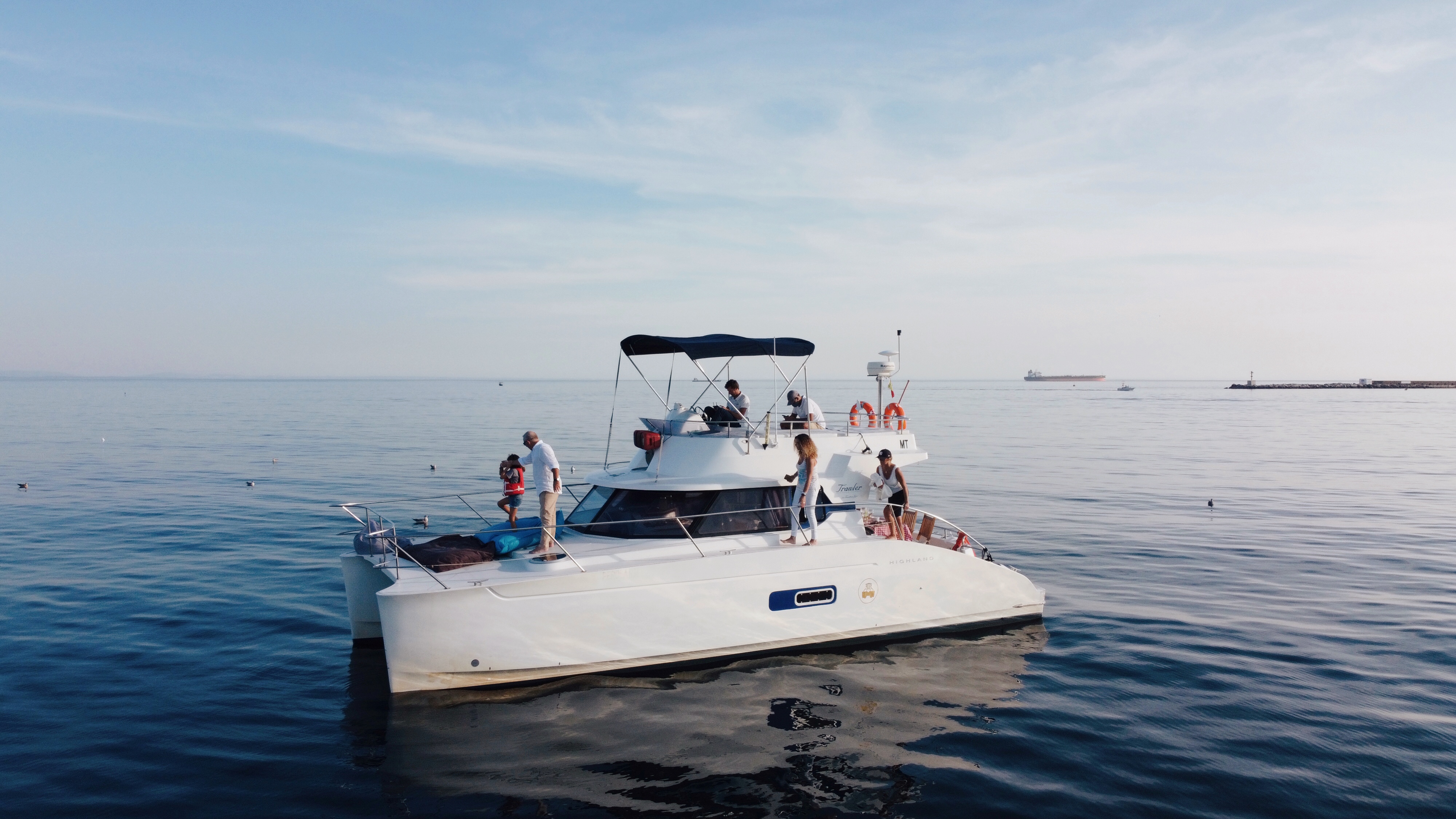 Fountaine Pajot Power Catamaran Boat Rental Lisboa Portugal