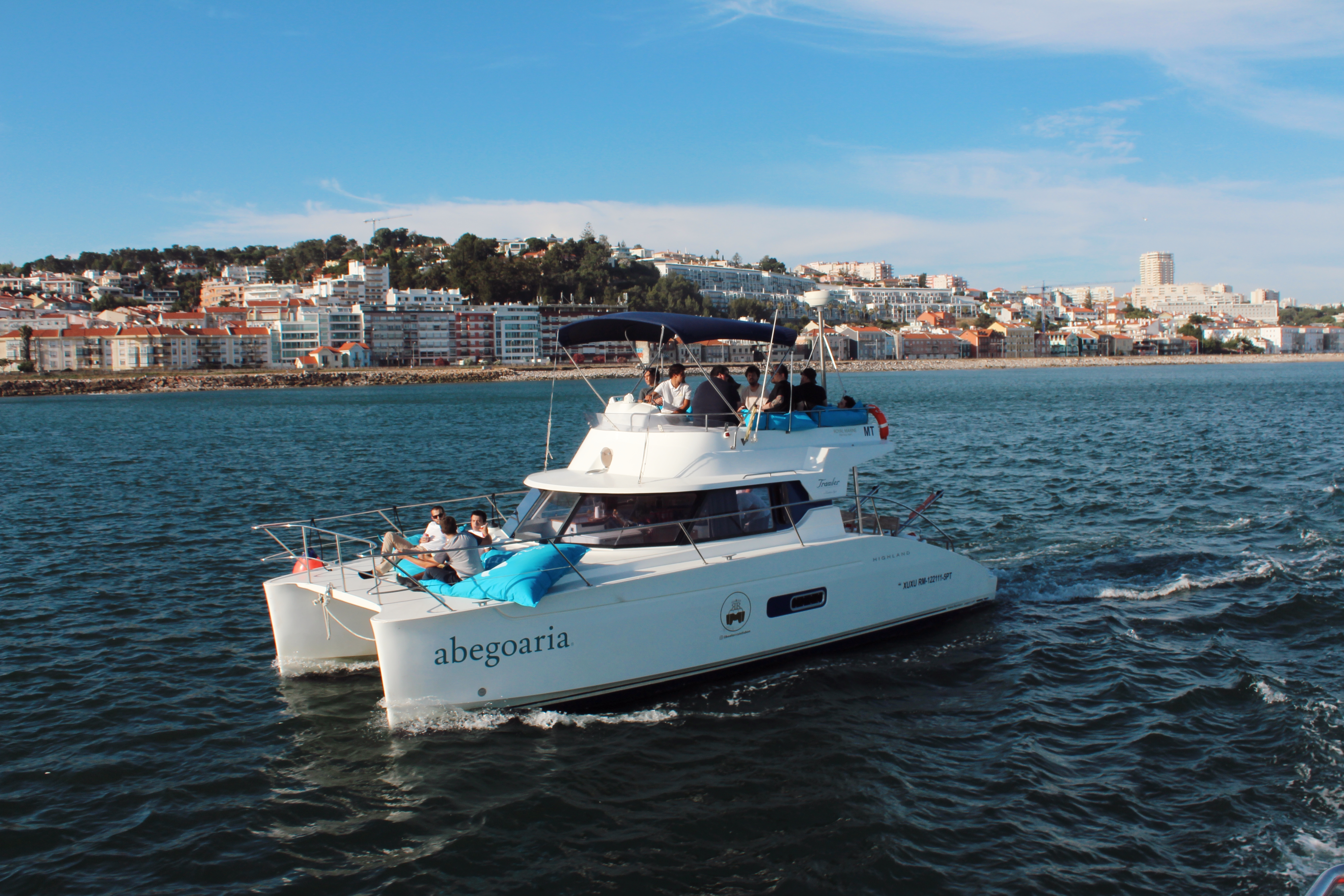 Fountaine Pajot Power Catamaran Boat Rental Lisboa Portugal — view 3