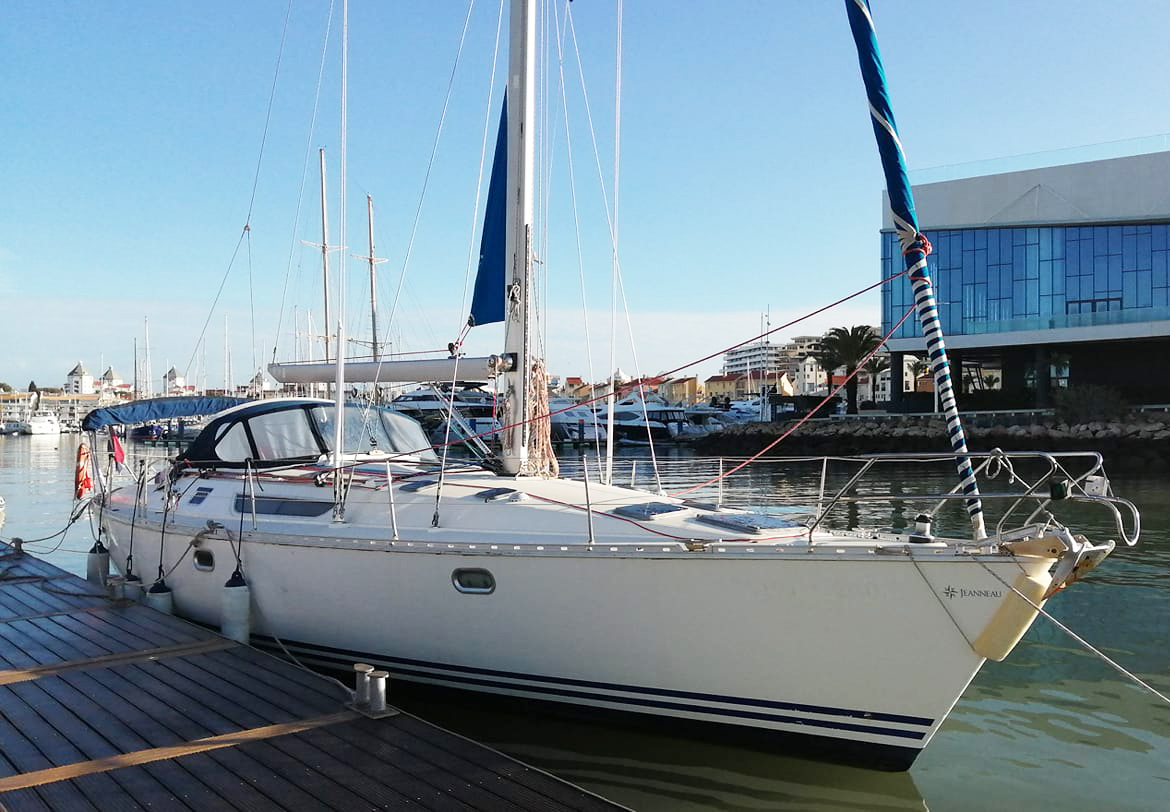 Jeanneau Sailing Yacht 47 Boat Rental Algarve Portugal