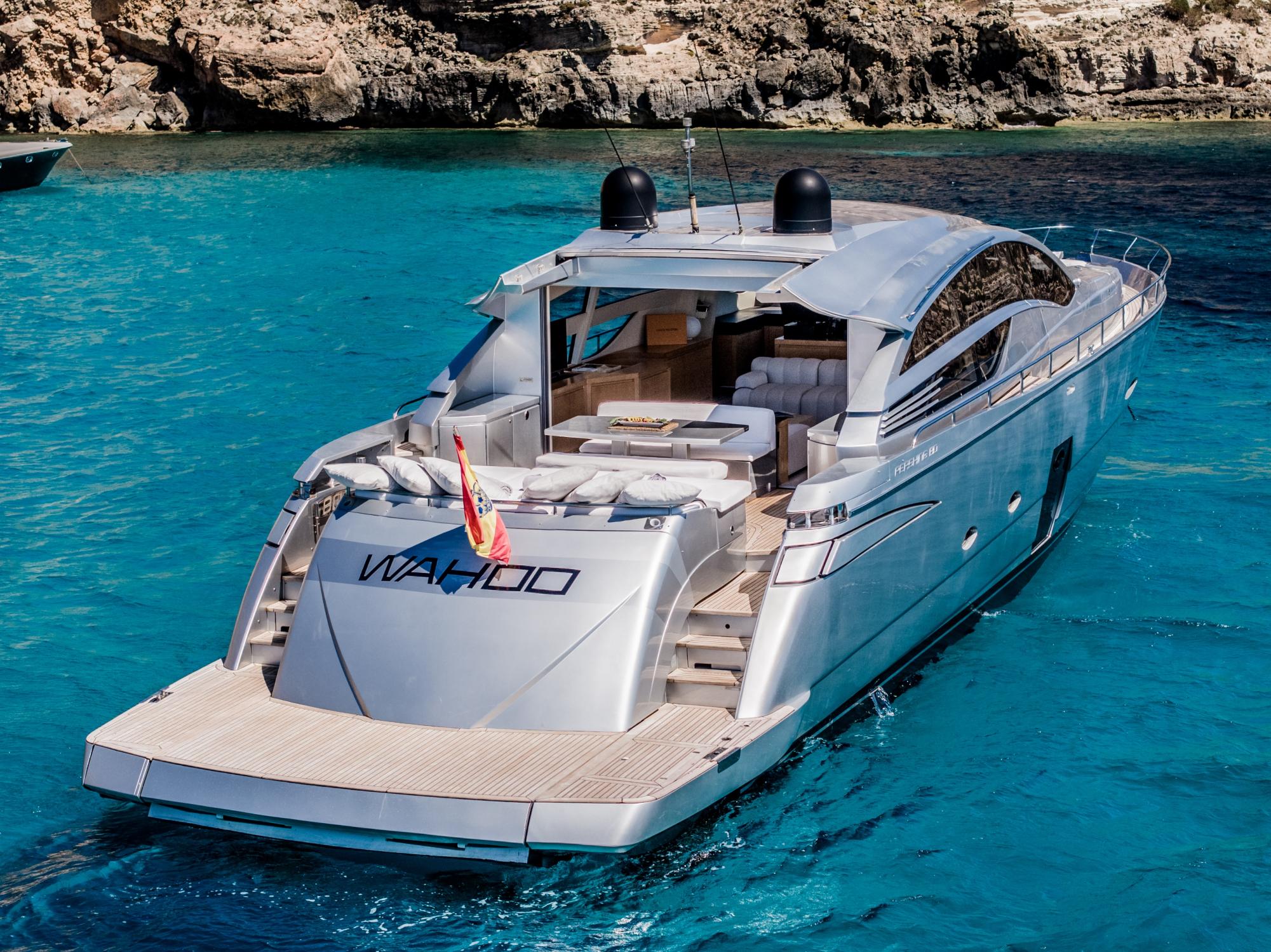 Pershing 80 Boat Rental Ibiza Portugal — view 2