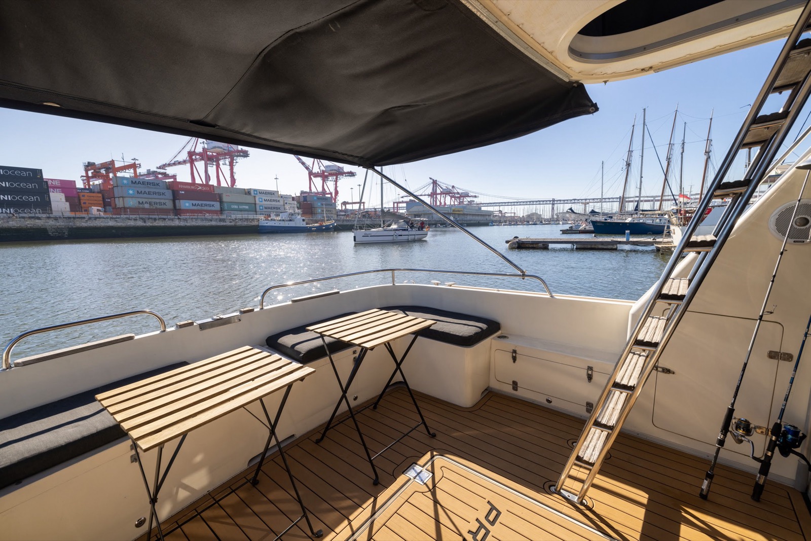 Princess 45 Boat Rental Lisboa Portugal — view 3