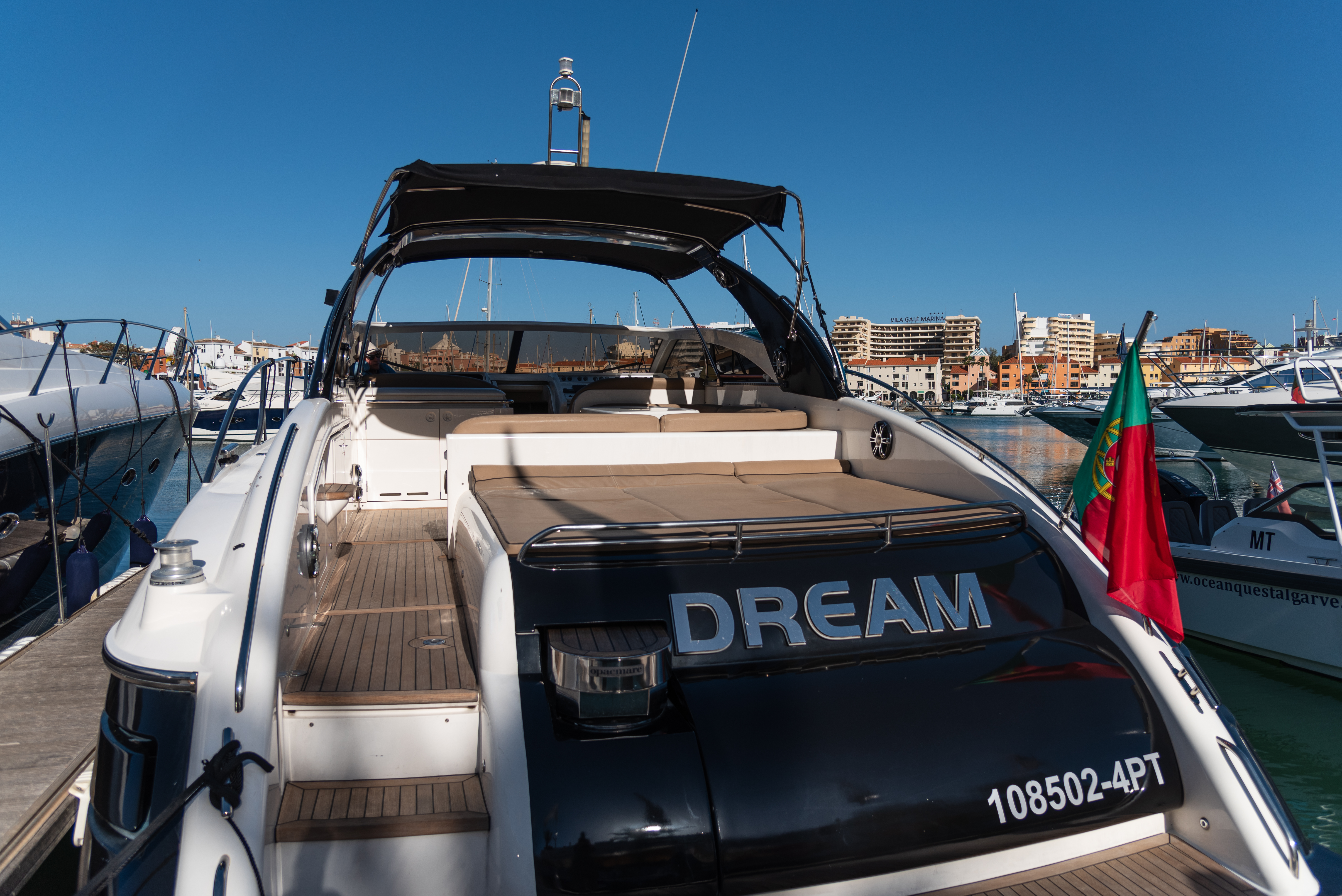 Princess V55 Boat Rental Algarve Portugal — view 2