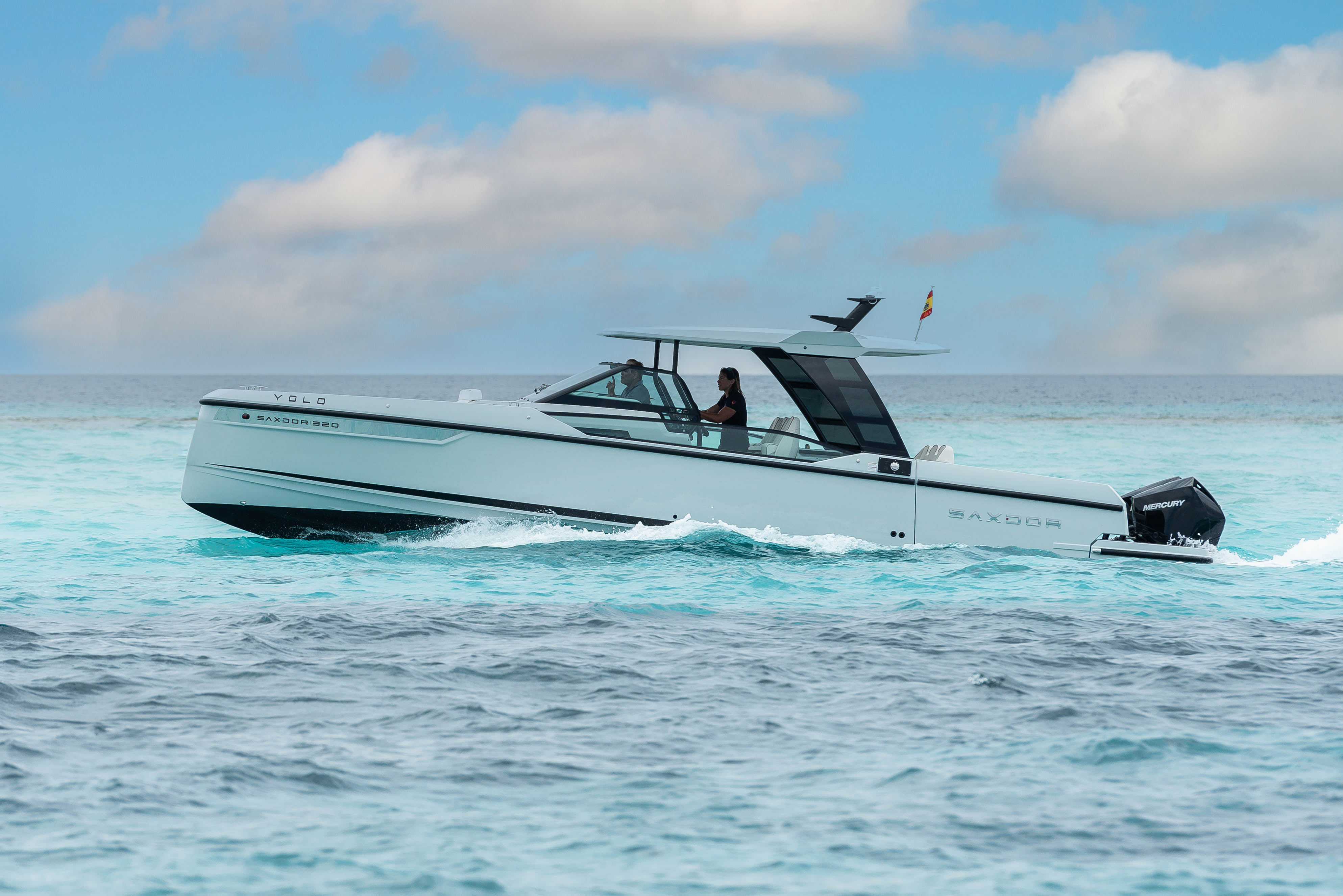 Saxdor 320 GTO Boat Rental Ibiza Portugal