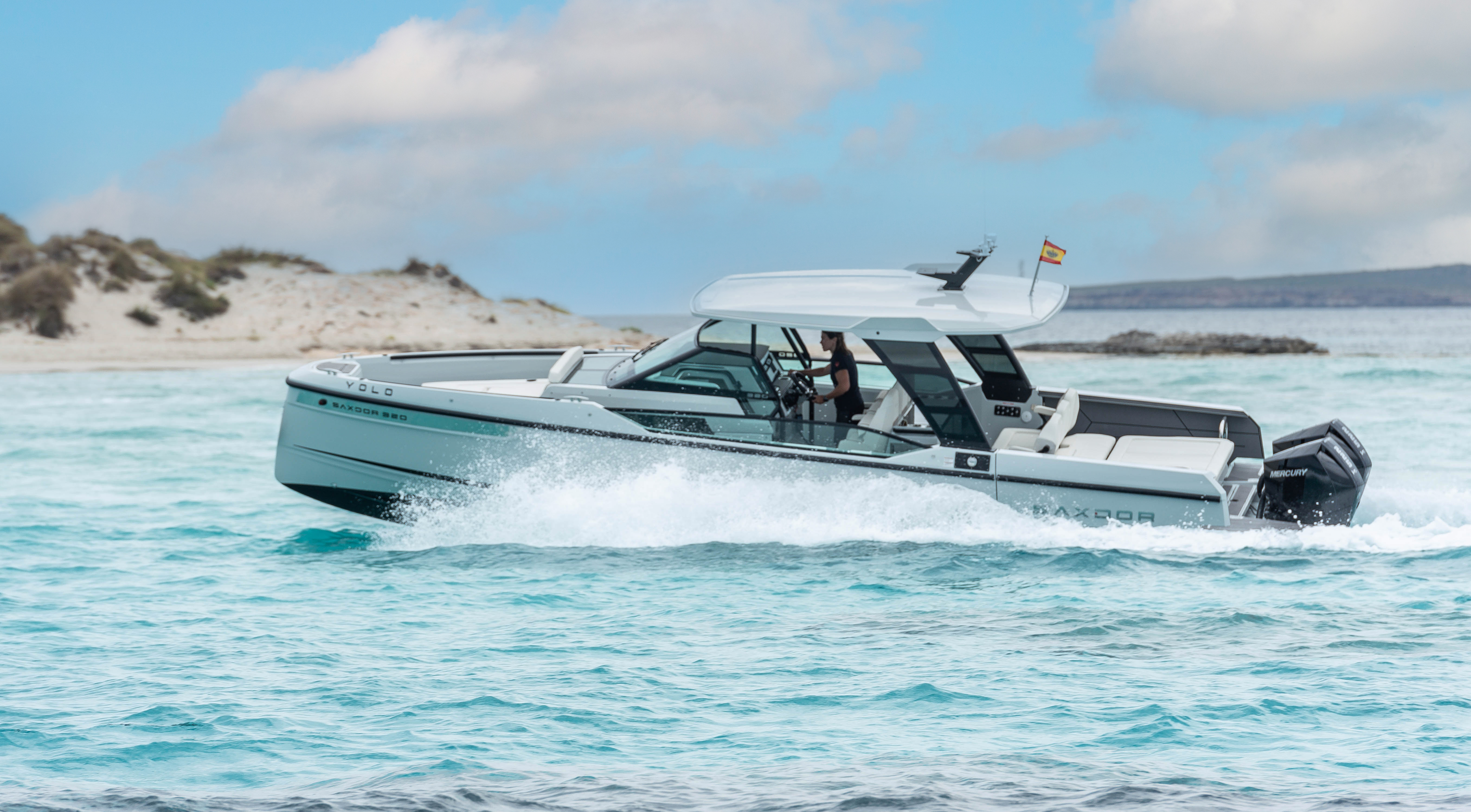 Saxdor 320 GTO Boat Rental Ibiza Portugal — view 2