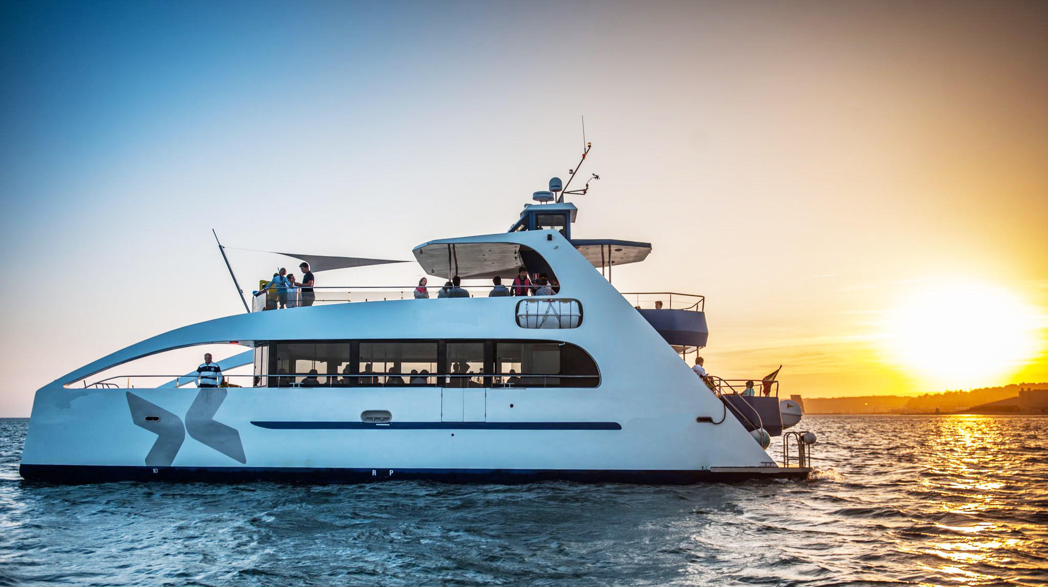 Seagull Event Catamaran Boat Rental Lisboa Portugal
