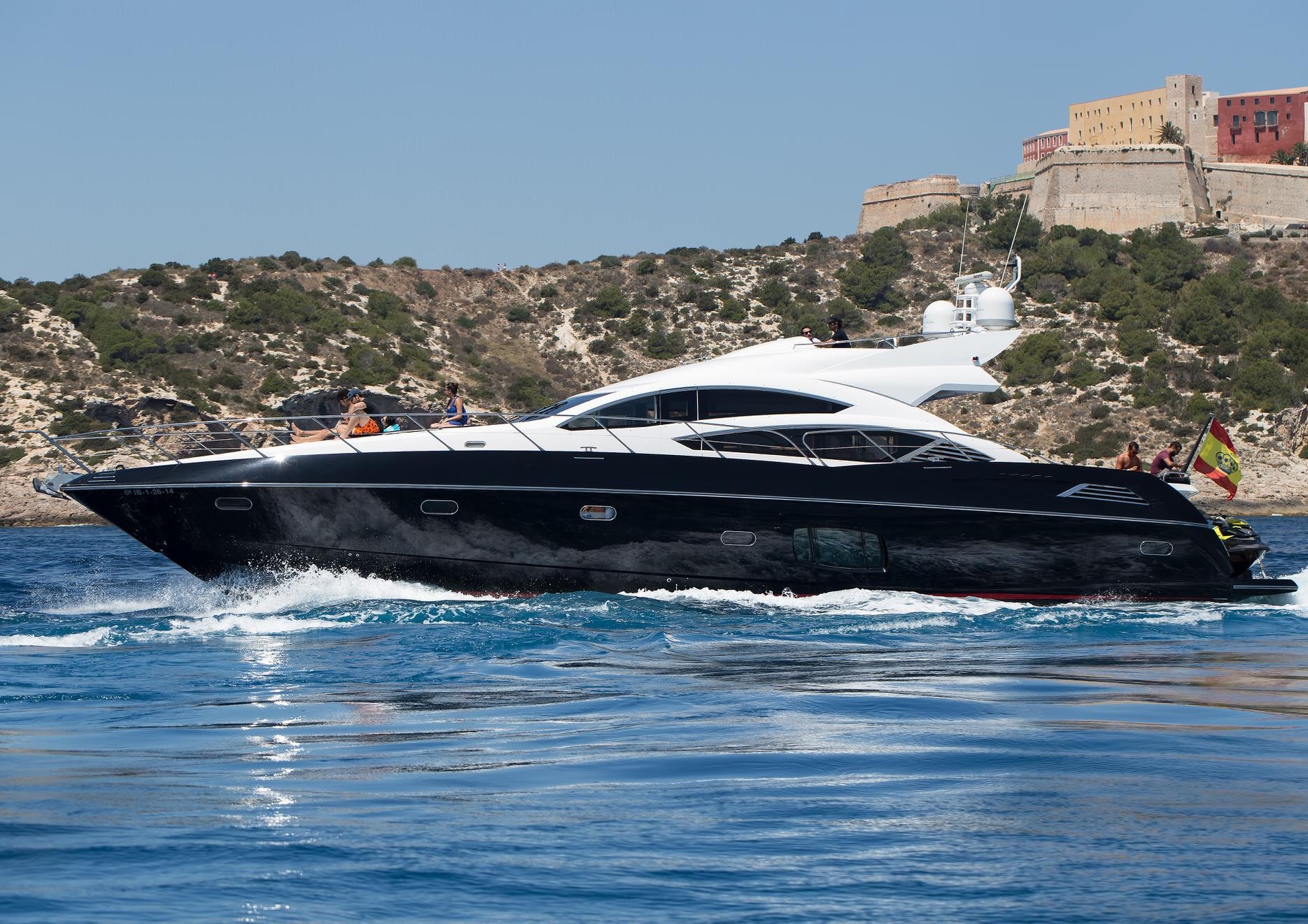 Sunseeker Predator 74 Boat Rental Ibiza Portugal