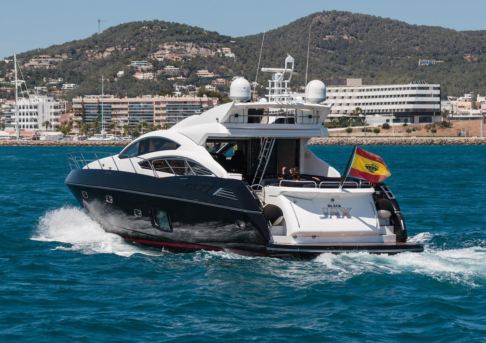 Sunseeker Predator 74 Boat Rental Ibiza Portugal — view 2