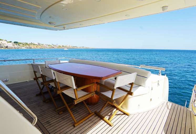 Astondoa 82 Fly Boat Rental Algarve Portugal — view 2