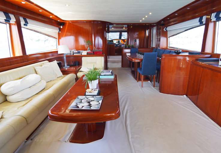 Astondoa 82 Fly Boat Rental Algarve Portugal — view 3