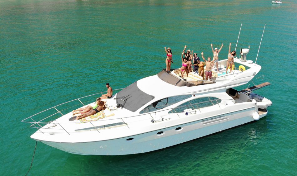 Azimut 46 Fly Boat Rental Tróia Portugal — view 5
