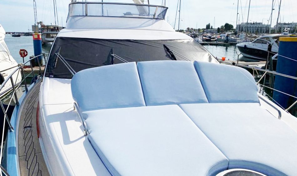 Azimut 60 Fly Boat Rental Algarve Portugal — view 3