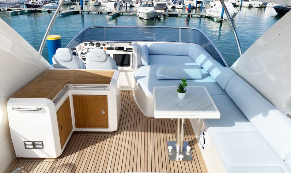 Azimut 60 Fly Boat Rental Algarve Portugal — view 4
