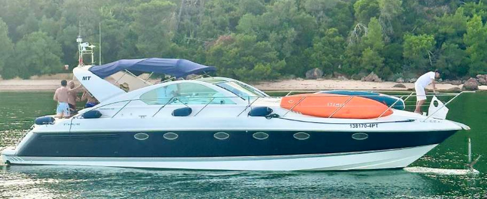 Fairline Targa 48 Boat Rental Tróia Portugal — view 3