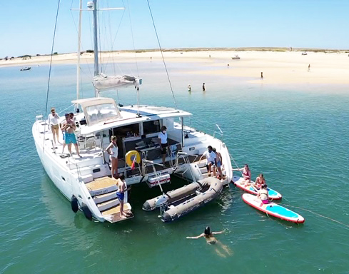 Lagoon 40 Catamaran Boat Rental Algarve Portugal