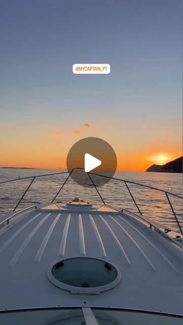 My Captain — aluguer de iates em Portugal, publicação no Instagram (@mycaptain_pt)